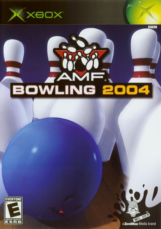 AMF Bowling 2004 box art for Xbox